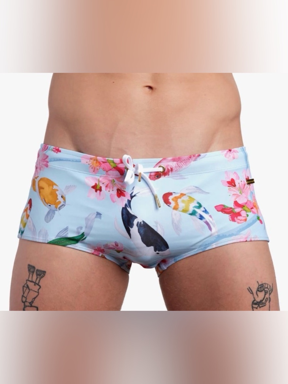 Skull & Bones Mens Swim Brief Size Small